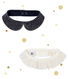 Set of 2 baby girl's collars