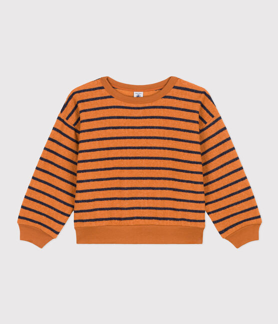 Children's unisex terry sweatshirt ECUREUIL /SMOKING