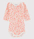 Baby Girls' Long-Sleeved Bodysuit