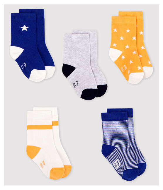 Baby Boys' Patterned Socks - 5-Pack variante 2