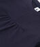 Girls' Long-Sleeved Fleece Dress MEDIEVAL blue