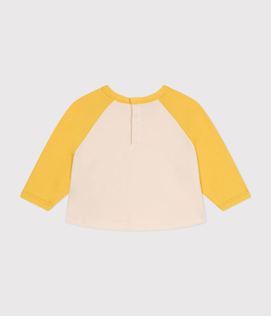 Babies' Light Fleece Sweatshirt AVALANCHE yellow/NECTAR