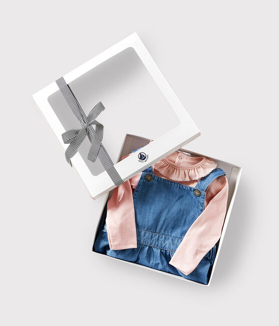 Babies' bodysuit and dress gift box variante 1