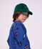 Children's animal print cotton sweatshirt blue/multicolor