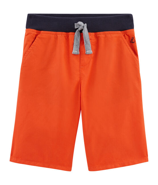 Boys' Bermuda Shorts CAROTTE orange