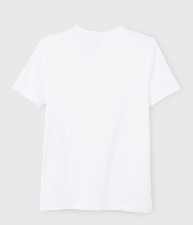 Men's short-sleeved T-shirt white