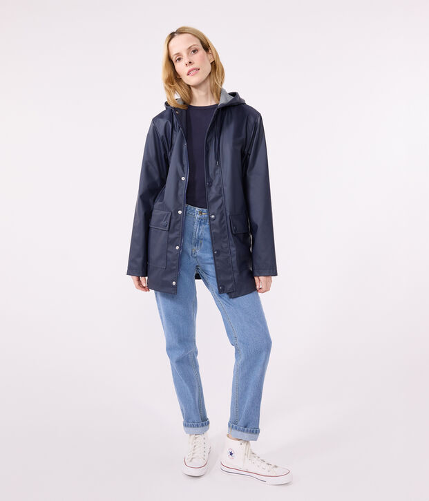 Iconic women's/men's raincoat blue