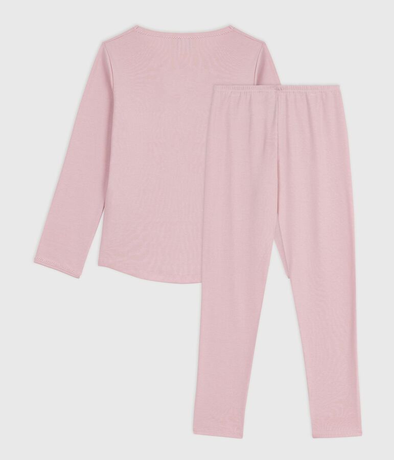 Children's cotton pyjamas. pink