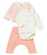 Baby girls' clothing - 3-piece set