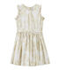 Girl's sleeveless print dress