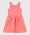 Children's sleeveless plain cotton dress FLAMAND