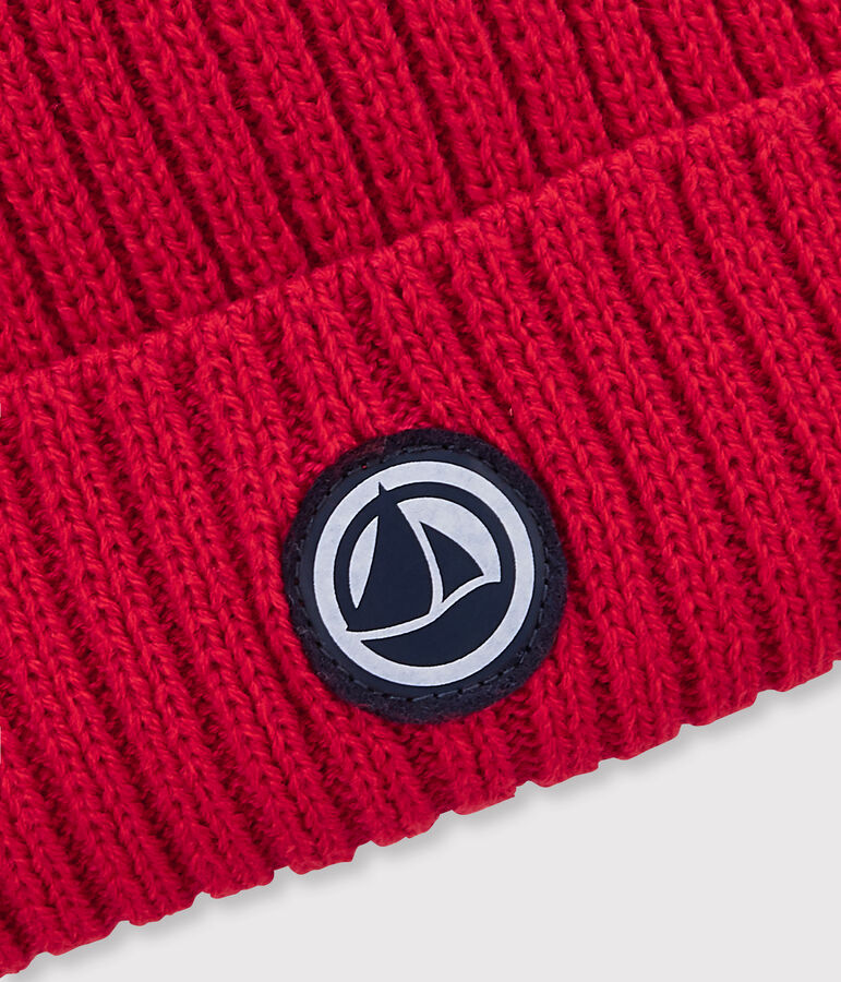 Unisex Children's Woolly Hat red