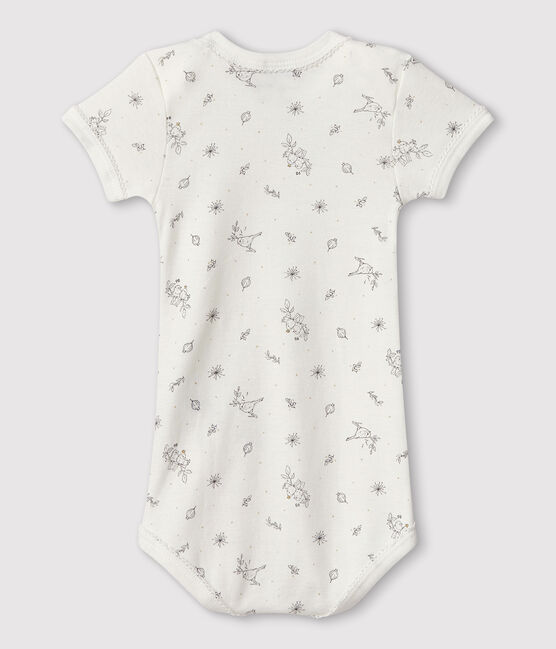 Baby Girls' Bird Print Bodysuit MARSHMALLOW white/MULTICO white