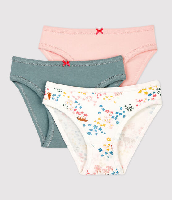 Girls' Organic Cotton Briefs - 3-Pack variante 1