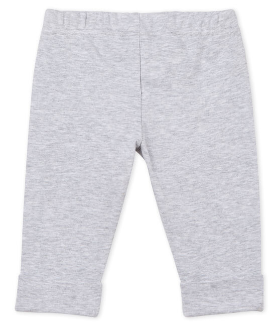 Baby Girls' Knit Trousers POUSSIERE CHINE grey