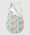 Babies' Jungle Pattern Cotton Sleeping Bag MARSHMALLOW white/MULTICO white