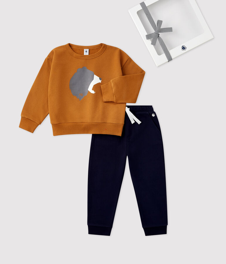 Boys' Sweatshirt and Jogging Bottoms Gift Set multicolor