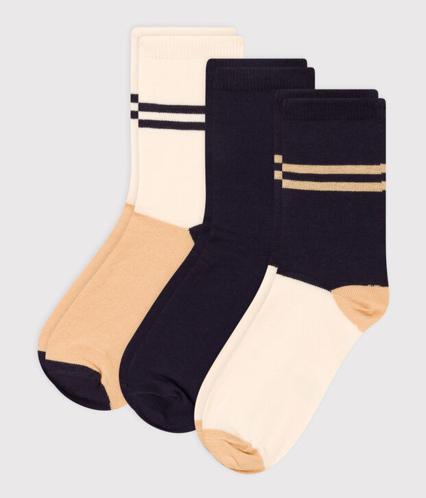 Children's Unisex Sports Socks - 3-Pack multicolor