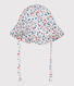 Baby girls' floral print floppy hat