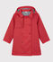Girls' Hooded Trench coat TERKUIT red