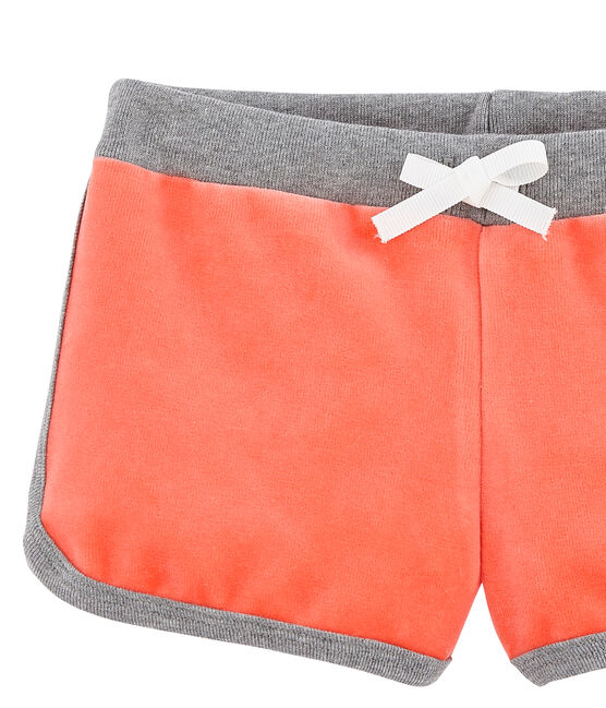 Girl child shorts ORIENT orange