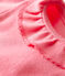 Baby Girls' Dress with Ruff CUPCAKE pink