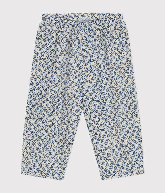Babies' Printed Cotton Gauze Trousers AVALANCHE /INCOGNITO