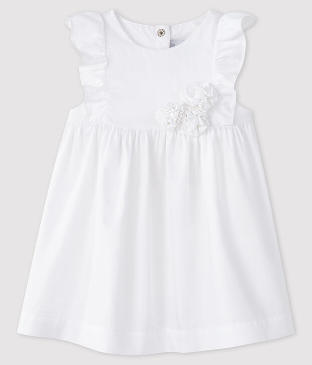 Baby girl's formal dress white