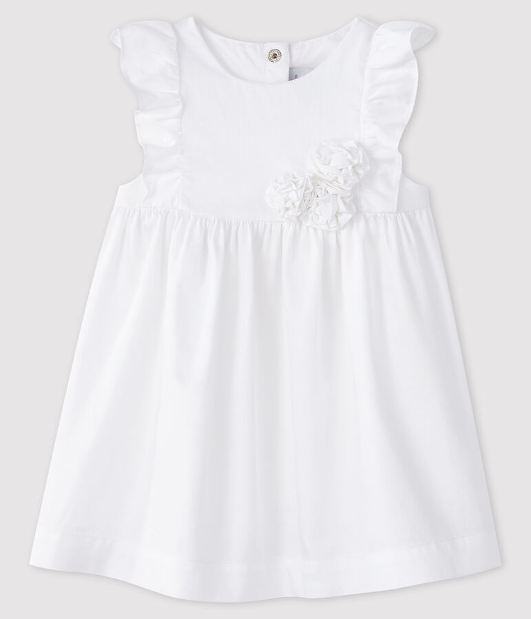 Baby girl's formal dress white