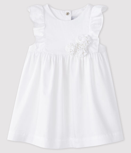 Baby girl's formal dress ECUME white