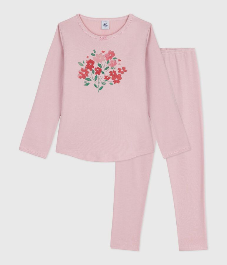 Children's cotton pyjamas. pink