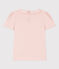 Girls' short-sleeved T-shirt pink