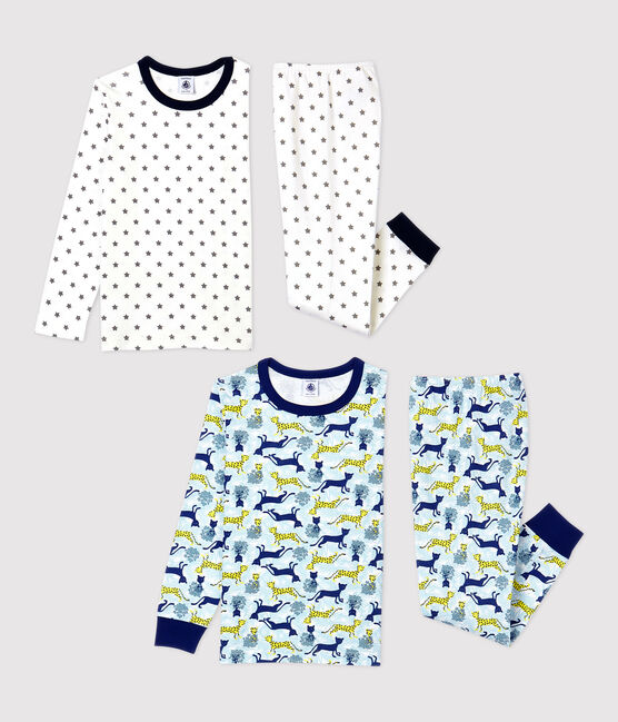 Boys' Star and Panther Print Cotton Pyjamas - 2-Pack variante 1