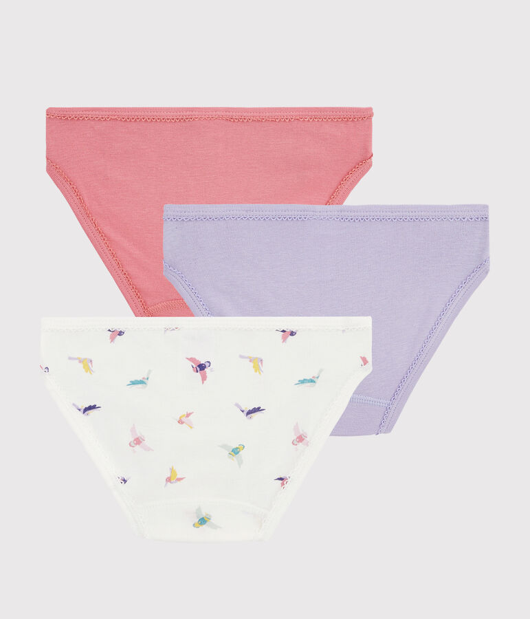 Girls' Bird Print Knickers - 3-Piece Set variante 1