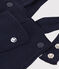 Babies' Thick Jersey Dungarees SMOKING blue