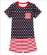 Boys' cropped ribbed pyjamas