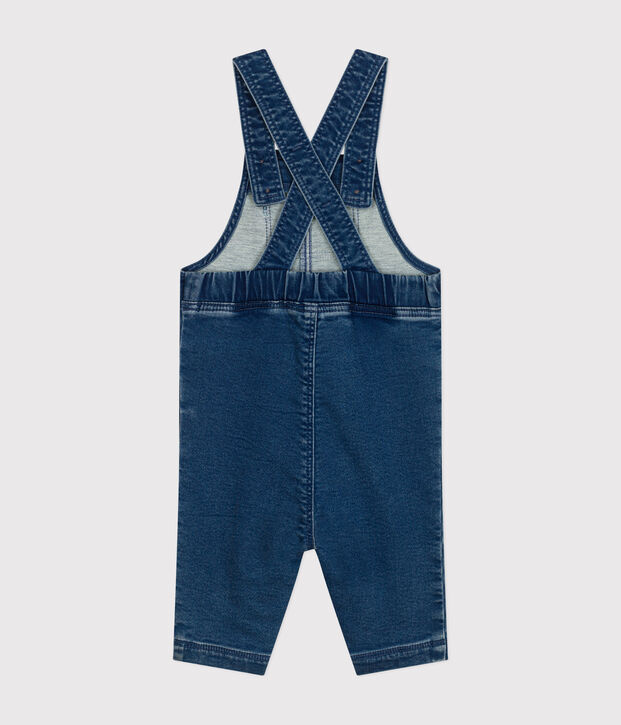 Babies' Long Denim Dungarees blue