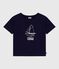 Children's short-sleeved printed T-shirt SOIR