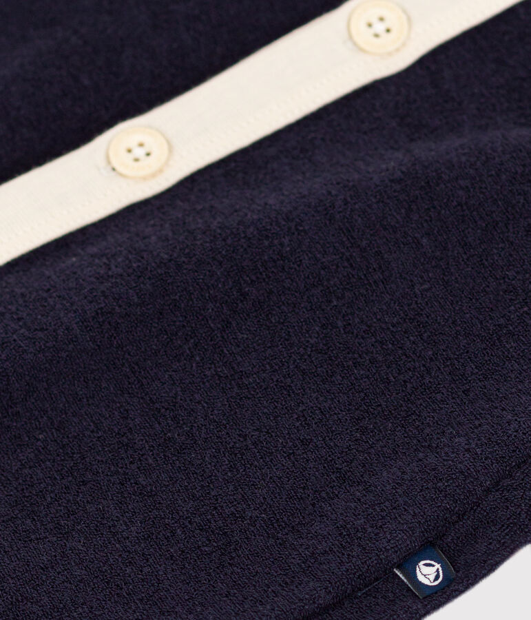 Babies' Terry Short Playsuit blue