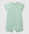 Babies' Terry Short Playsuit HERBIER green