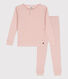 Children's Unisex Plain Cotton/Tencel Pyjamas
