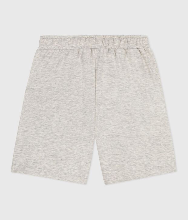 Children's Bermuda shorts in plain cotton BELUGA CHINE