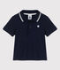 Baby Boys' Short-Sleeved Ribbed Polo Shirt