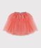 Children's midi-length skirt in plain tulle FLAMAND
