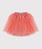Children's midi-length skirt in plain tulle FLAMAND