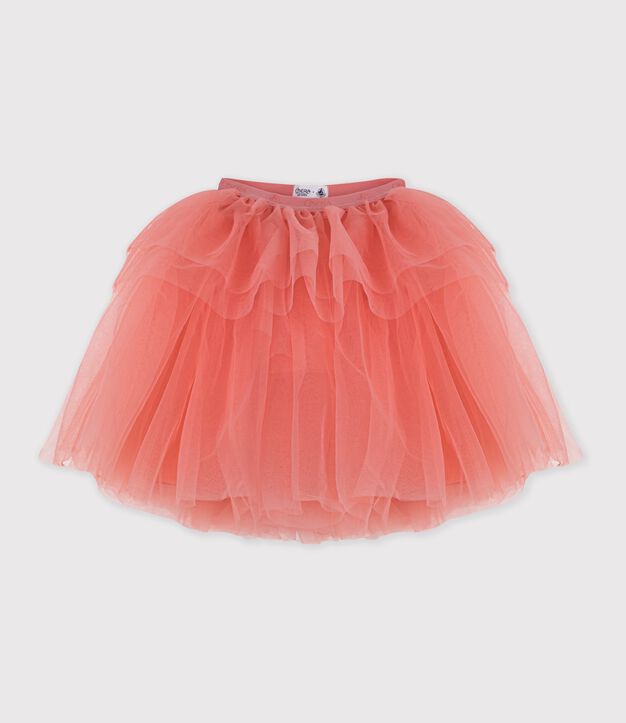Children's midi-length skirt in plain tulle FLAMAND