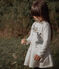 Petit Bateau x Deyrolle Girls' Dress MARSHMALLOW white