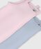 Pack of children's plain cotton tank tops variante 1