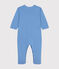 Babies' Stripy Cotton Pyjamas DELPHINIUM /MARSHMALLOW