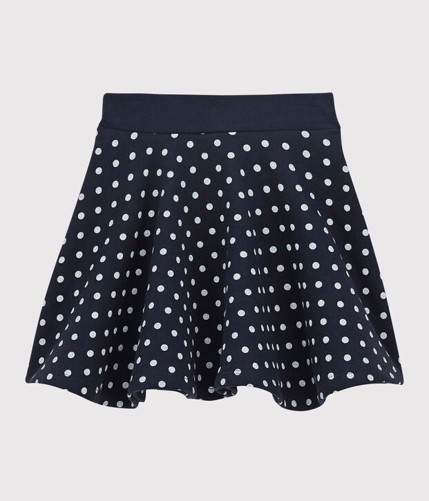 Girls' Fleece Skirt blue/white